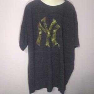 NY Yankee Camo Logo Tee Sz. XXXL by Fanatics